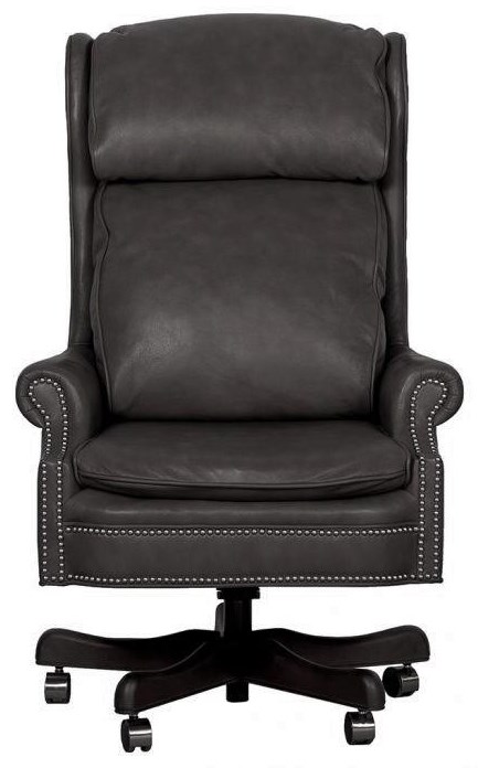 Fairfield leather online office chair